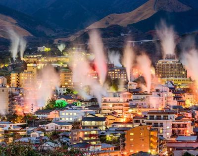 Cover photo for A Tale of Two Steaming Cities: Beppu and Bath 