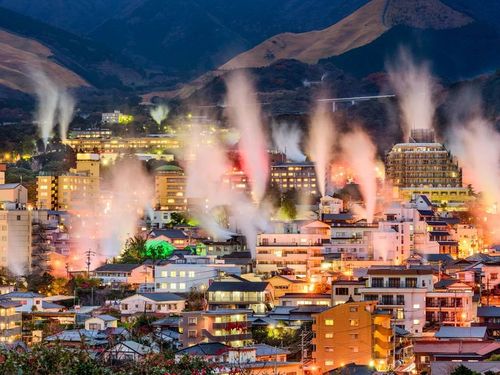 Blog post cover image for A Tale of Two Steaming Cities: Beppu and Bath 